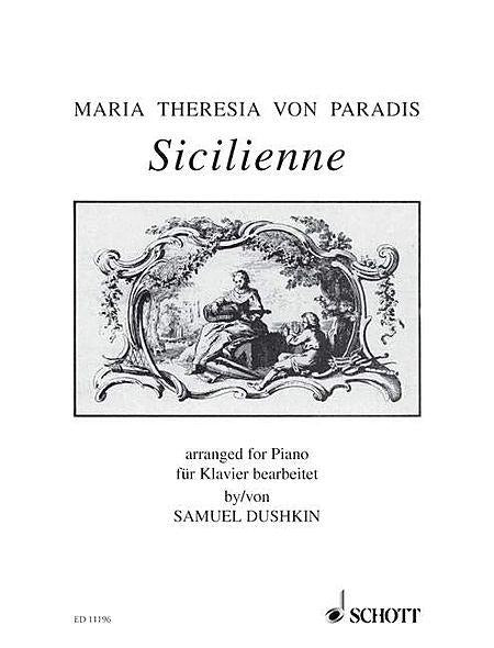 Sicilienne, Maria Theresia Von Paradis, for Piano