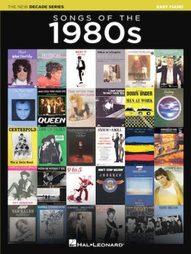 Decade Series Songs of the 1980s, Easy Piano