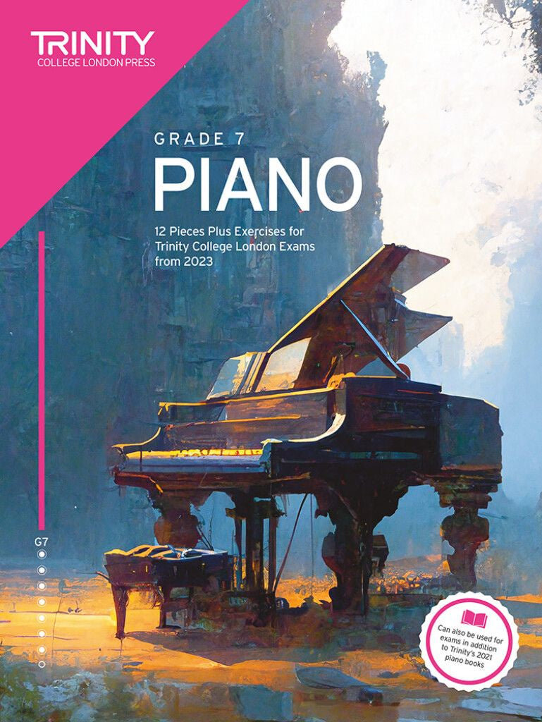 Trinity Piano Exams from 2023 Grade 7