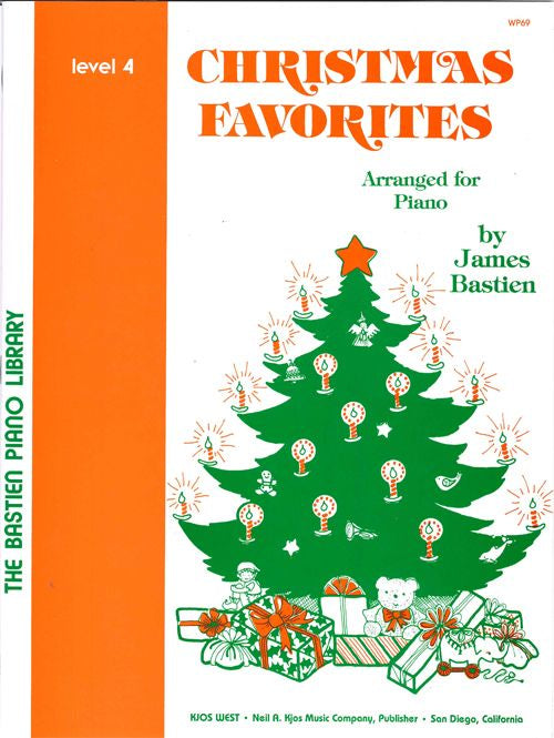 Bastien Piano Christmas Favorites 4